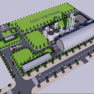 Nhà máy SX Phụ Gia Xi Măng Xanh – CHC Việt Nam